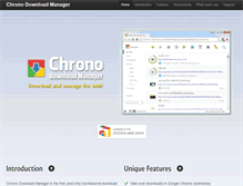 Tablet Screenshot of chronodownloader.net
